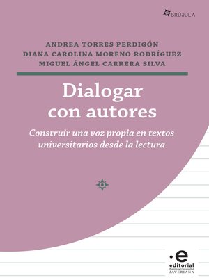 cover image of Dialogar con autores